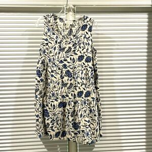 Rachel Zoe linen tiered mini dress